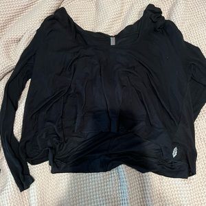 Brand new off the shoulder free people hoodies size small